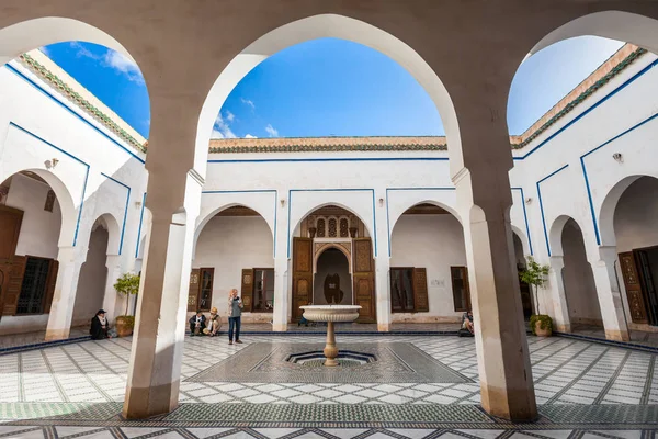 Marrakech Bahia Palace — Foto Stock