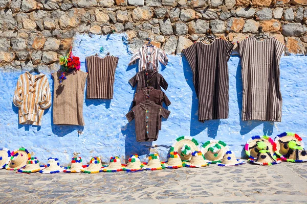 Traditionele Marokkaanse textiel — Stockfoto