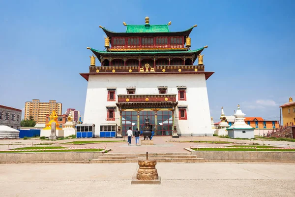 Gandan Monastery in Ulaanbaatar — Stock Photo, Image