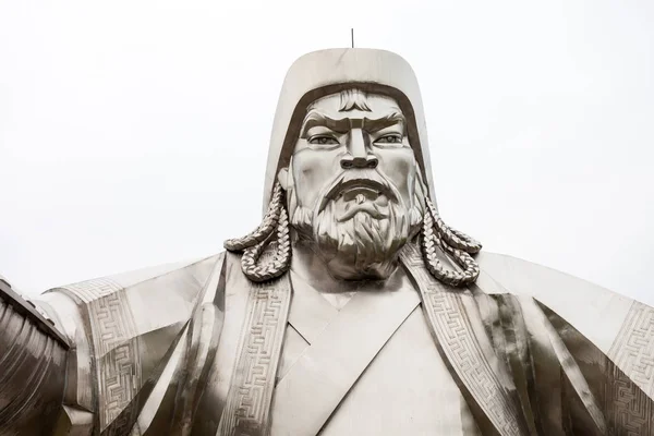 Genghis Khan Equestrian Statue — Stock Photo, Image