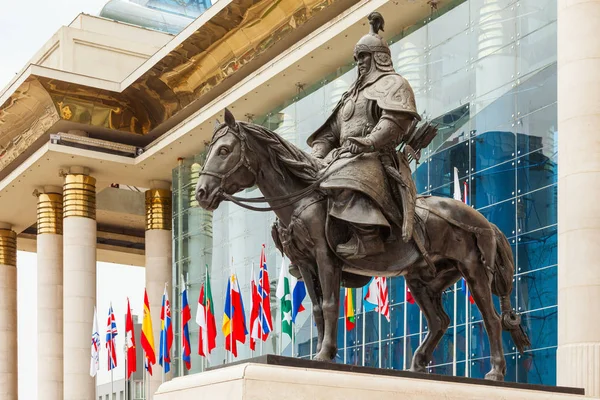 Genghis Khan Statue, Ulaanbaatar — Stock Photo, Image