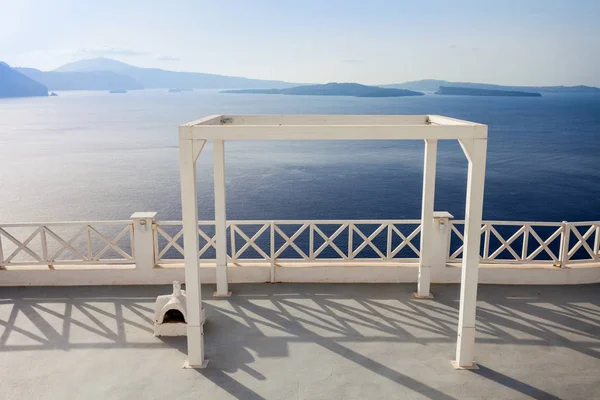 Oia cidade em Santorini — Fotografia de Stock