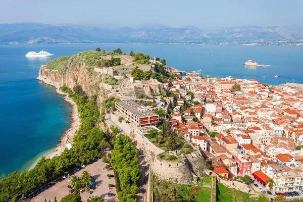 stock image Nafplio aerial view, Greece