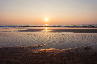 Beach in Goa, India clipart