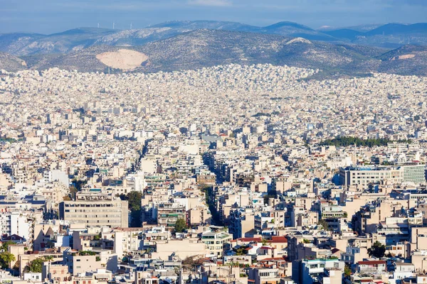 Athener Luftaufnahme — Stockfoto