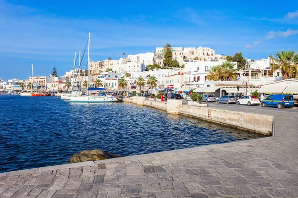 Hamnen i Naxos, Grekland — Stockfoto