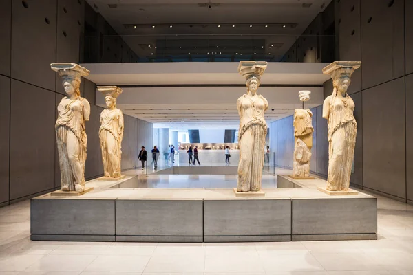Akropolis Museum i Athen – stockfoto