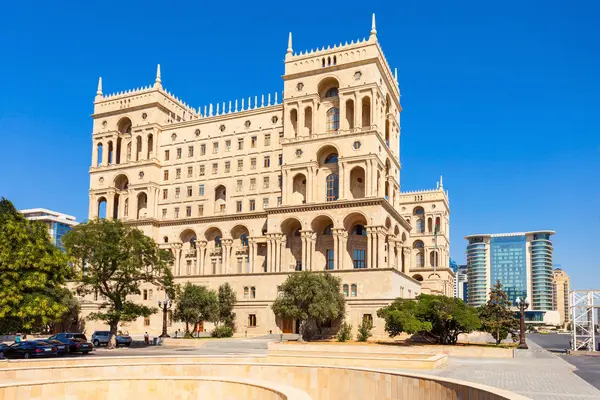 Regierungshaus von Baku — Stockfoto