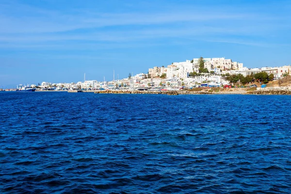 Naxos eiland luchtfoto — Stockfoto