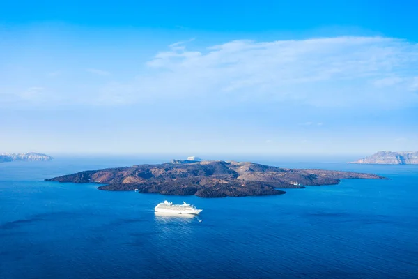 Santorini yanardağı caldera, Yunanistan — Stok fotoğraf