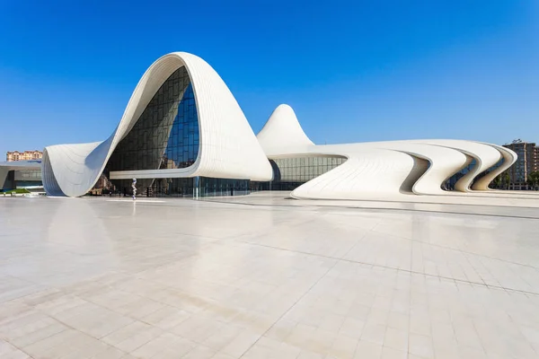 Centro di Heydar aliyev, baku — Foto Stock