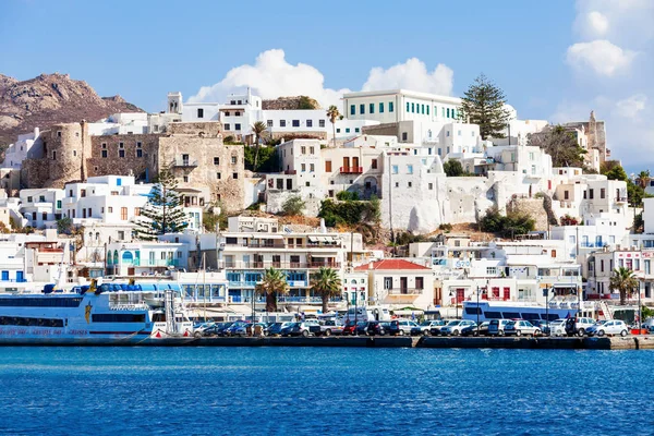 Naxos island aerial view — Stock Photo, Image