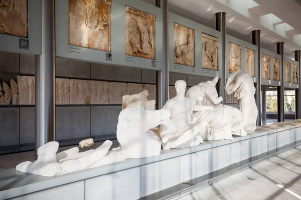 Akropolis Museum i Athen – stockfoto