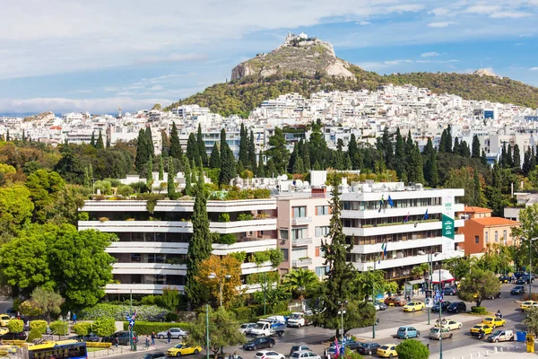 Monte Lycabettus en Atenas — Foto de Stock