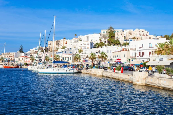 Hamnen i Naxos, Grekland — Stockfoto