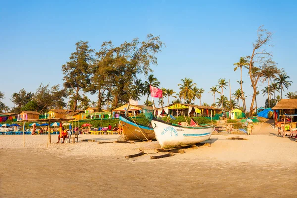 Plaża w goa, Indie — Zdjęcie stockowe