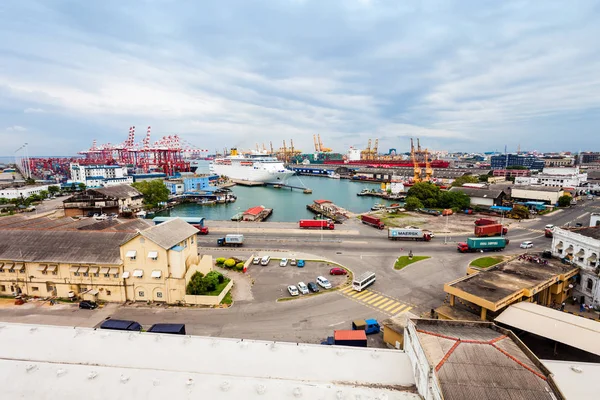 De haven van Colombo — Stockfoto