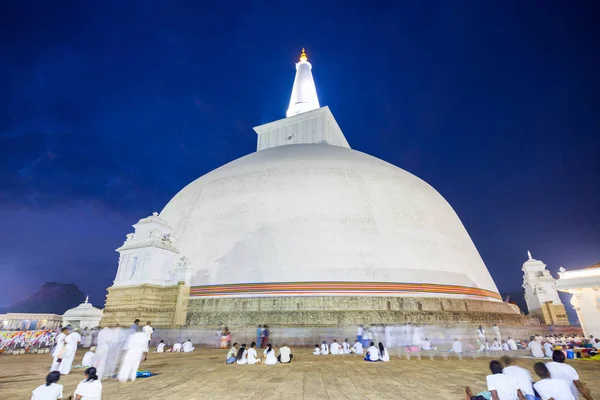 Ruwanwelisaya stupa ad Anuradhapura, Sri Lanka — Foto Stock