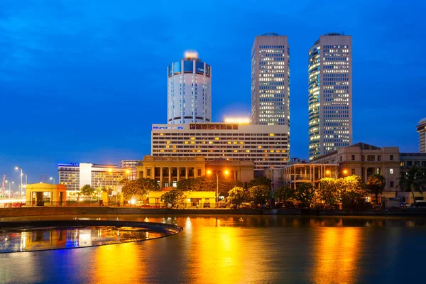 Colombo utsikt över stadssilhuetten — Stockfoto