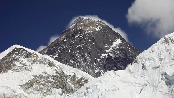 Эверест, Нупце и Лхоце — стоковое видео