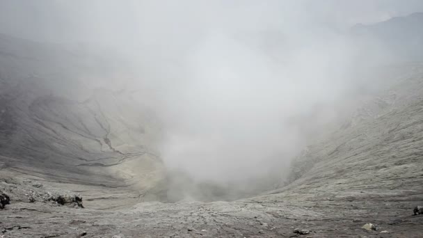 Bromo volcano timelapse, Indonesia — Stock Video