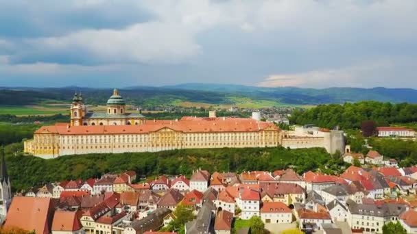 Manastır Melk Manastırı, Avusturya — Stok video