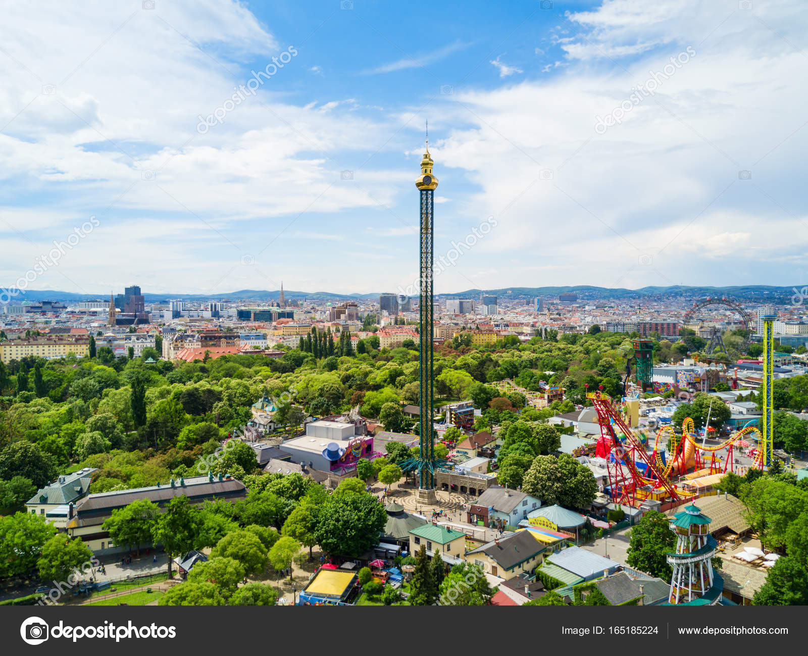 Prater park in Vienna – Stock Editorial Photo © saiko3p #165185224