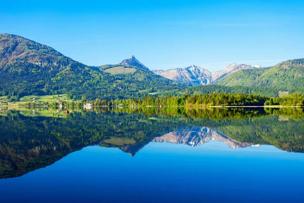 Jezioro Wolfgangsee Austria — Zdjęcie stockowe