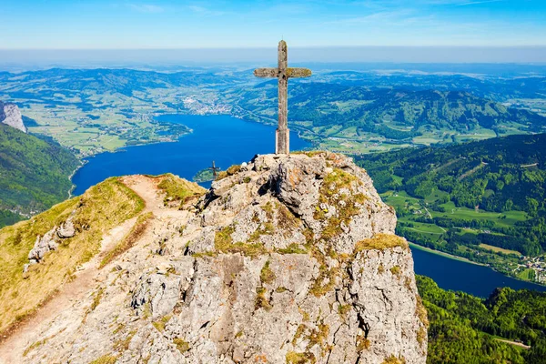 Schafberg 관점, 세인트 볼프강 — 스톡 사진