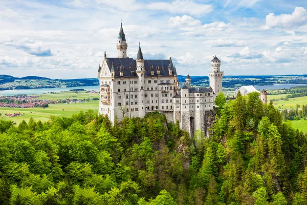 Zamek Schloss Neuschwanstein, Niemcy — Zdjęcie stockowe