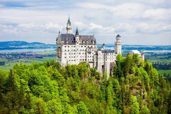 Zamek Schloss Neuschwanstein, Niemcy — Zdjęcie stockowe