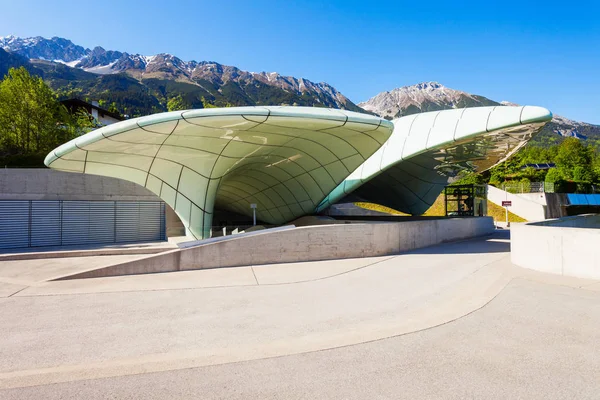 Hungerburgbahn lanová dráha, Innsbruck — Stock fotografie