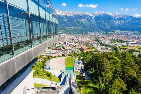 Bergisel Sprungschanze Stadion, Innsbruck — Stock Photo, Image