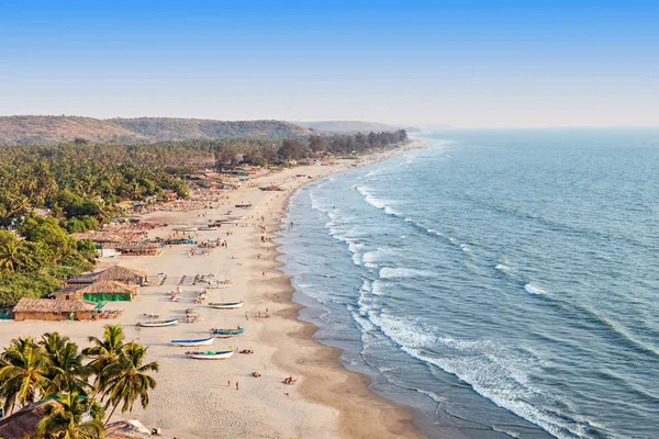 Praia de Arambol, Goa — Fotografia de Stock