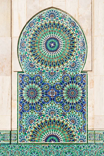 하 산 모스크 디자인 — 스톡 사진