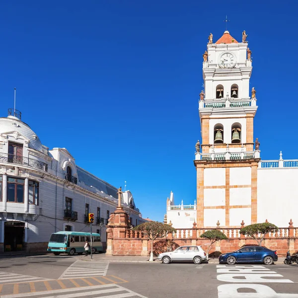 Sucre kathedraal in Bolivia — Stockfoto