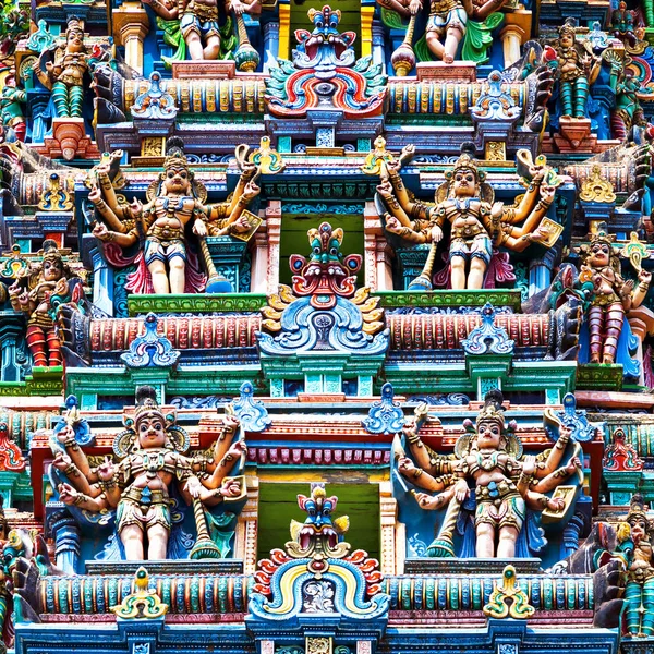 Kuil Meenakshi di India — Stok Foto