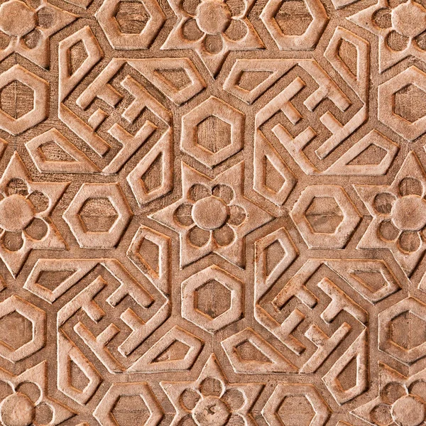 Geometrical pattern on Red Fort — Stock Photo, Image