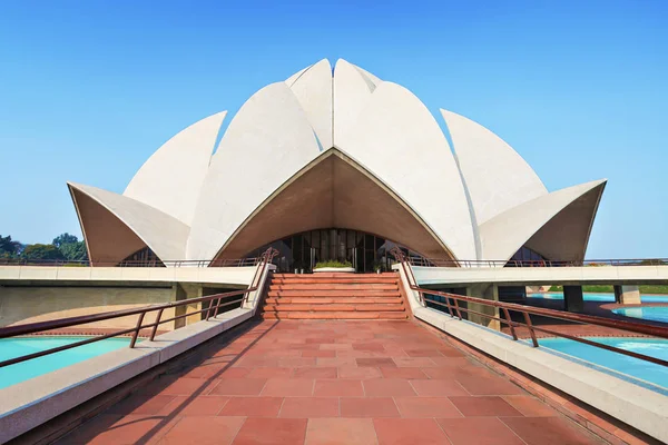 Lotus-Tempel, Indien — Stockfoto