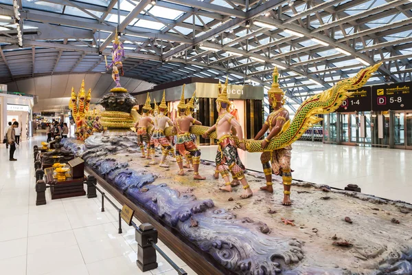 Internationale luchthaven Suvarnabhumi — Stockfoto