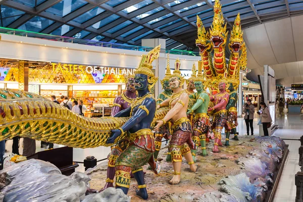 Internationale luchthaven Suvarnabhumi — Stockfoto