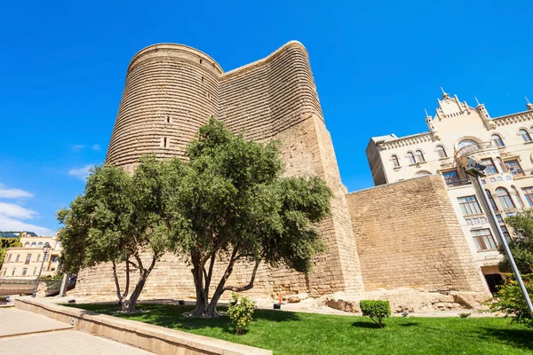 Bakıda ilk kule — Stok fotoğraf