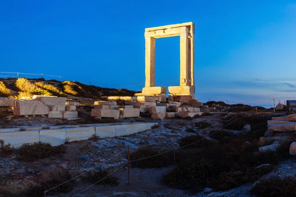 Portara palatia, Insel Naxos — Stockfoto
