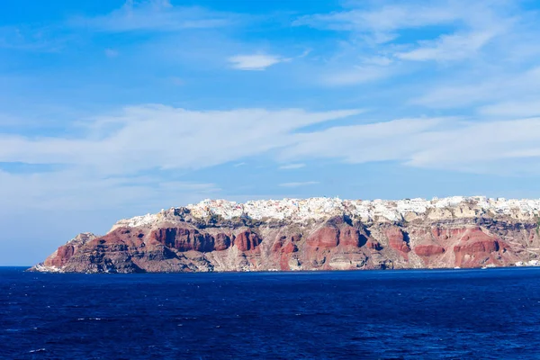 Oia città di Santorini — Foto Stock