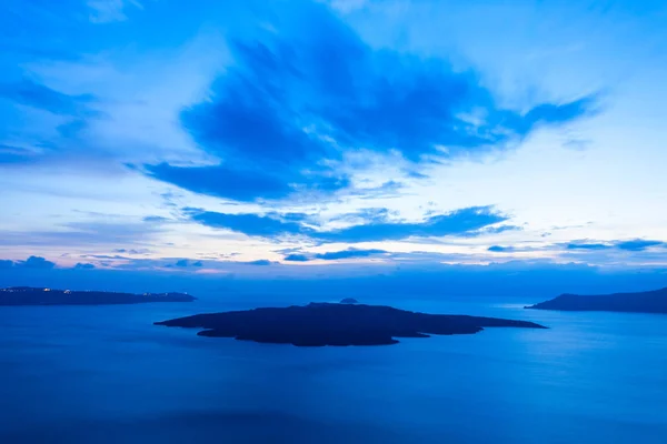 Santorinis vulkan caldera, Grekland — Stockfoto