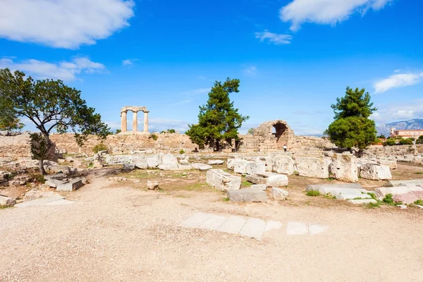 Yunanistan'da antik Corinth — Stok fotoğraf