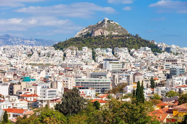 Monte Lycabettus en Atenas — Foto de Stock
