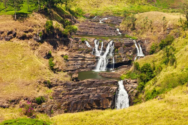 St. Clair waterval, Nuwara Eliya — Stockfoto