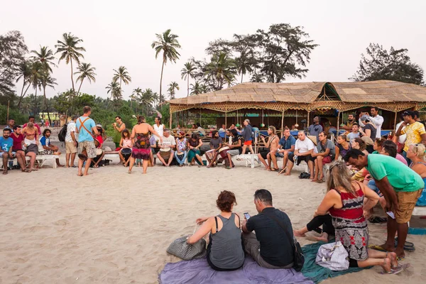 Plaj Goa, Hindistan — Stok fotoğraf