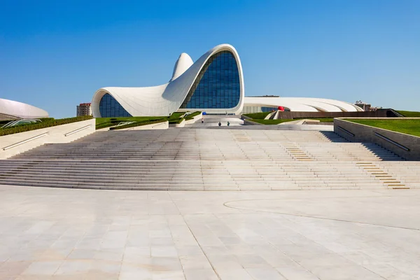 Centro di Heydar aliyev, baku — Foto Stock